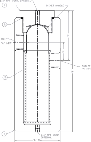 Simplex Strainer Stainless Steel