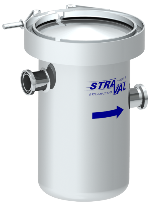 Stainless Steel V-Clamp Basket Strainer